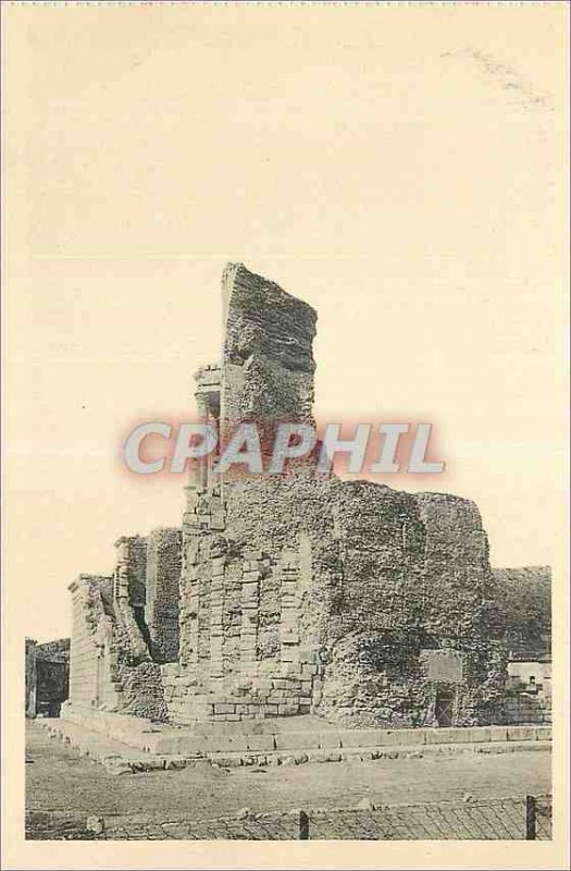 Old Post Card La Turbie (A M) Trophee des Alpes View South West