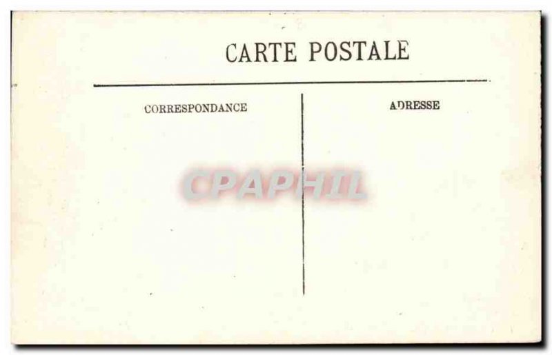 Chenonceau Old Postcard The castle