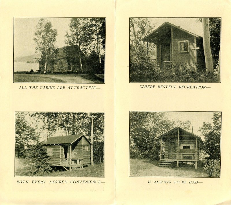 ME - Rangeley. Russell's Motor Camps BROCHURE (8 views)