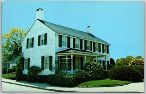 Vtg Malverne New York NY Grossman Farm House View Old Chrome Postcard