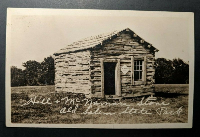Mint Vintage Greene County Georgia Old Salem State Park Real Picture Postcard
