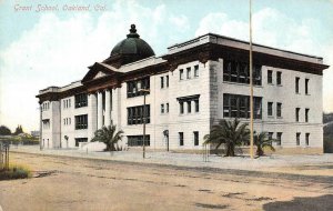 Grant School OAKLAND, CA Alameda County c1910s Vintage Postcard