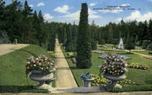 Sunken Garden, Manito Park - Spokane, Washington