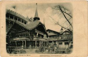 CPA PARIS EXPO 1900 - Chalet Suisse (306503)