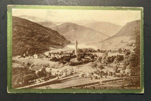 Mint Vintage The Valley of the Seven Churches Co Wicklow Ireland RPPC