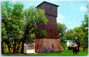 M-65140 The Famous Well Tower In Abilene State Park At Buffalo Gap Texas