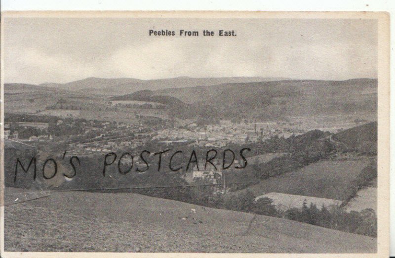 Scotland Postcard - Peeblesshire From The East - Ref 16124A