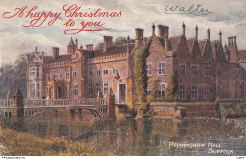 Helmingham Hall, Suffolk, 1900-10s, TUCK 9323