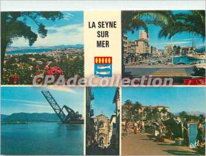 Postcard Modern Riviera La Seyne sur mer General view port