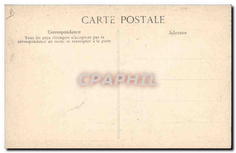 Old Postcard Folklore Auvergne Bourree