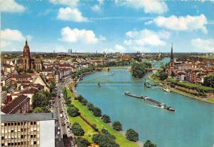 GG4814 frankfurt blick auf den main ship bateaux    germany 1 2