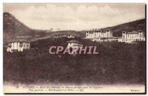 Old Postcard Hyeres Mount of Relief Society to Wounded Birds Military House o...