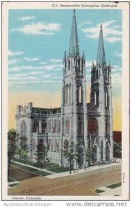 Colorado Denver Immaculate Conception Cathedral 1941