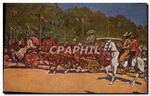 Old Postcard Bullfight Bullfight Bertuchi