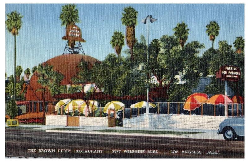 The Brown Derby Restaurant, 3377 Wilshire Blvd., Los Angeles, California C7