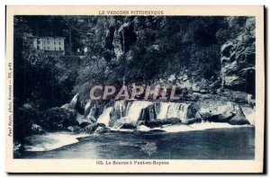 Pont en Royans - The Bourne Old Postcard