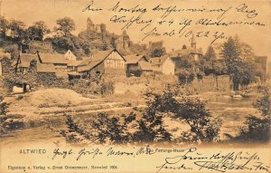 ALTWIED GERMANY~ALTE FESTUNGS MAUER~1904 GRONEMEYER PHOTO POSTCARD