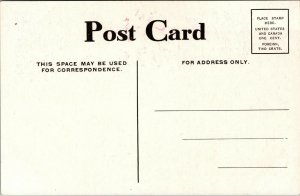 Vtg 1907 Post Office Chicago Illinois IL Unposted Postcard