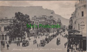 South Africa Postcard - Cape Town, Adderley Street & Table Mountain  RS33132