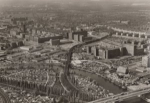 Berlin Siemensstaadt Quarter German 1960s Real Photo Postcard