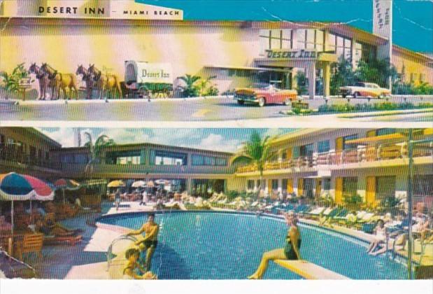 Florida Miami Beach Desert Inn Ressort Motel 1961