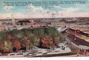 Mexico Ciudad Juarez Birds Eye View From Belfry Of Old Mission 1911