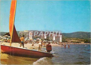 Postcard Modern View of Sunny Beach