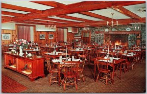 Lancaster Pennsylvania PA, Dining Room, Conestoga Motor Inn, Vintage Postcard