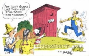 Artist Bob Pettey Out House, Out Houses, Outhouse Unused 