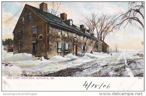 Maine Augusta Old Fort Western