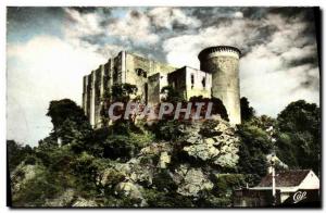 Postcard Modern Cliff view of whole Chateau