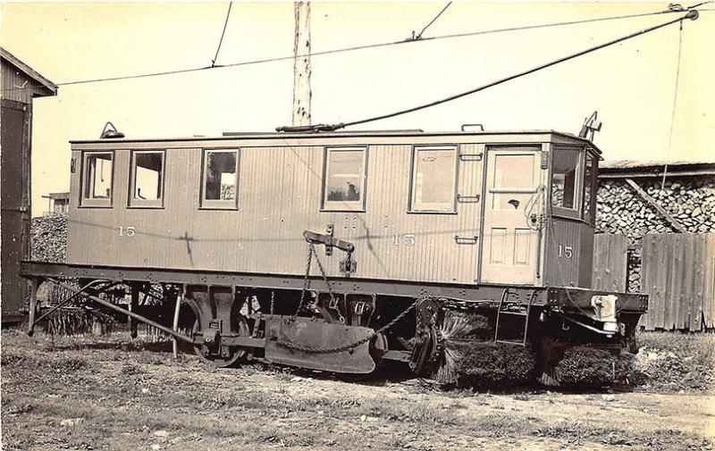 Metropolitan Transit Boston #15 RPPC Real Photo Postcard