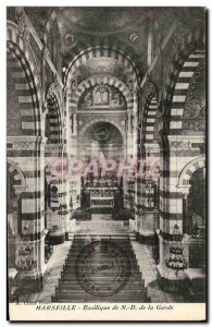 Old Postcard Marseille Basilica Nd Guard