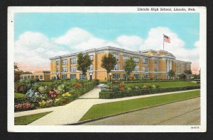 Lincoln High School Lincoln NE Unused c1931