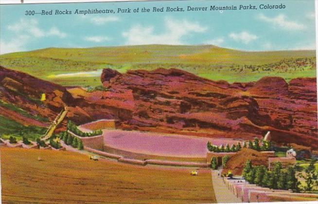 Colorado Denver Red Rocks Amphitheatre Park Of Red Rocks