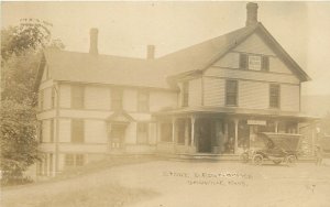 Postcard RPPC C-1910 Massachusetts Granville Store & Post Office 23-13700