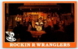 ROCKIN R RANCH, Mesa Arizona AZ ~ WRANGLERS BAND c1990s Roadside Postcard