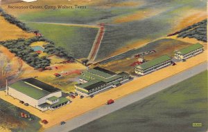 Recreation Center Camp Wolters, Texas TX Postcard