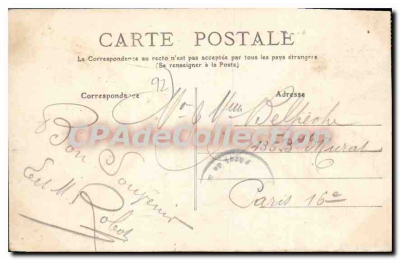 Old Postcard Panorama Meudon in Meudon Issy les Moulineaux and Paris View fro...