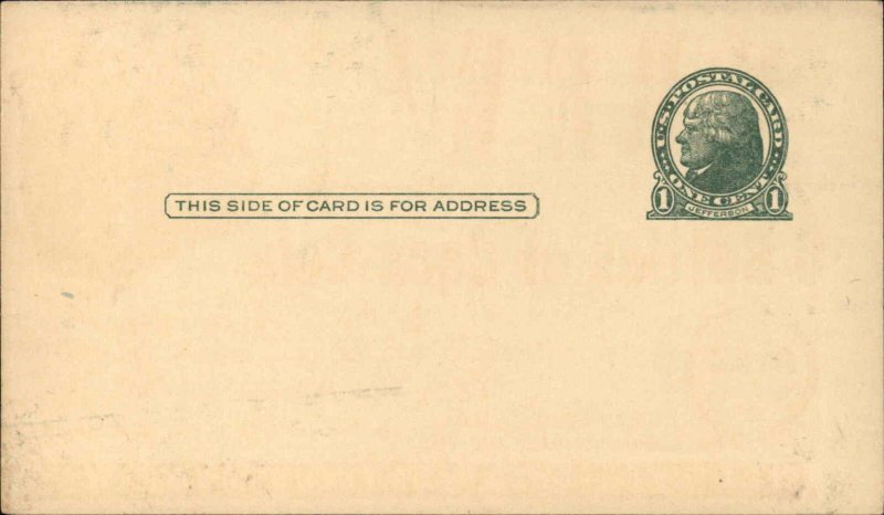 POSTAL CARD COKE Coca Cola Bottling Company 65th Anniversary AD ADVERTISING