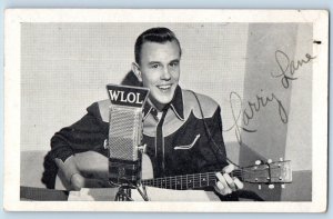 Minneapolis Minnesota MN Postcard Larry Lane Country Singer Autograph 1948