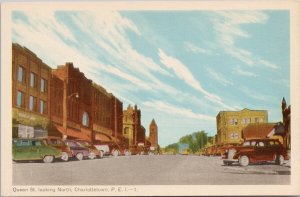 Queen Street Charlottetown Prince Edward Island PE PEI Unused PECO Postcard H41