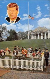 Grave of John F Kennedy Arlington, VA, USA Unused 