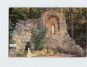 Postcard Holy Hill, Shrine of Mary-Help of Christians, Hubertus, Wisconsin