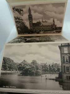 Vintage Postcard Booklet with 10 x Postcards of Den Haag Netherlands