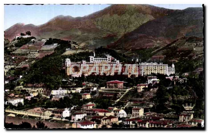 Menton - Valley of Borrigo - The Hotels - Old Postcard