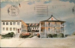 Nags Head North Carolina Arlington Hotel c1950-60s Vintage Postcard