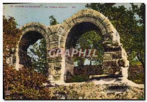 Old Postcard Vaison La Romaine The Theater Romain