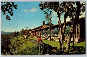 Postcard Hawaii Volcano House Dining Room - 1964