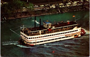 USA Belle Of Louisville Historic Steamboat Kentucky Chrome Postcard 09.81